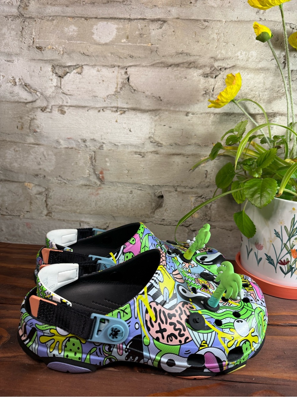 CROCS Black Slip-On Clog